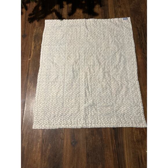 Vintage Handmade Crib Quilt Alphabet 90s 80s Colorful Floral - Picture 2 of 3